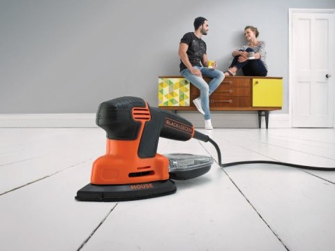 Szlifierka wielofunkcyjna 120W walizka BLACK&DECKER Szlifierka wielofunkcyjna 120W walizka BLACK&DECKER
