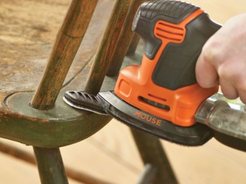 Szlifierka wielofunkcyjna 120W walizka BLACK&DECKER Szlifierka wielofunkcyjna 120W walizka BLACK&DECKER