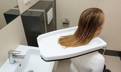 Rynna, taca do mycia włosów Rynna, taca do mycia włosów