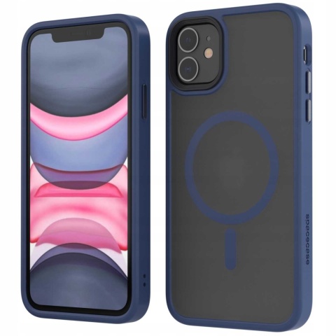 Spacecase Hybrid Mag iPhone 11 dark blue