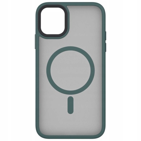 Spacecase Hybrid Mag iPhone 11 dark green