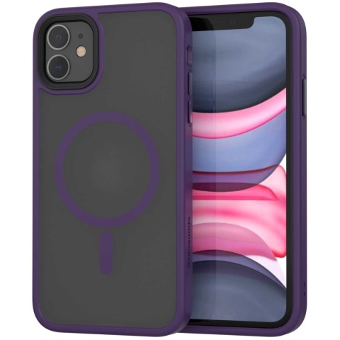 Spacecase Hybrid Mag iPhone 11 dark purple