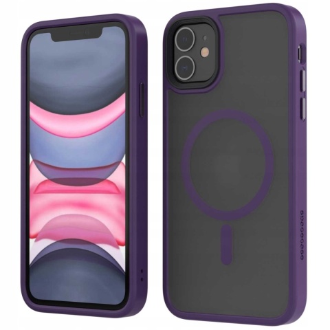 Spacecase Hybrid Mag iPhone 11 dark purple