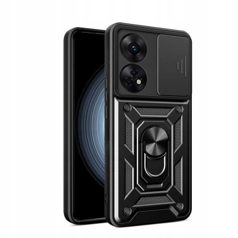 Spacecase Camring Oppo A78 4G black