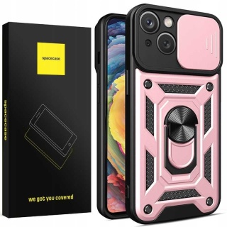 Spacecase Camring iPhone 15 pink