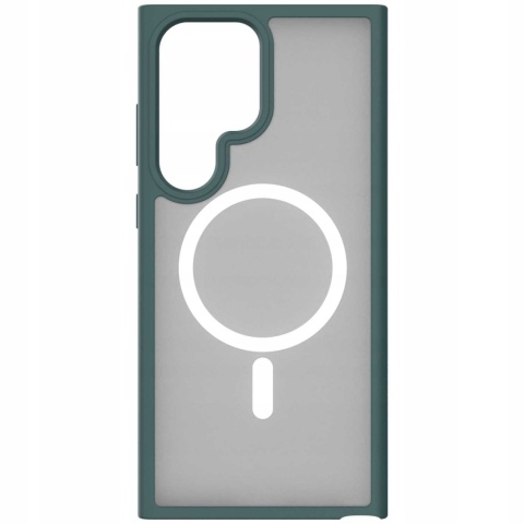 Spacecase Hybrid Mag Galaxy S23 Ultra dark gre