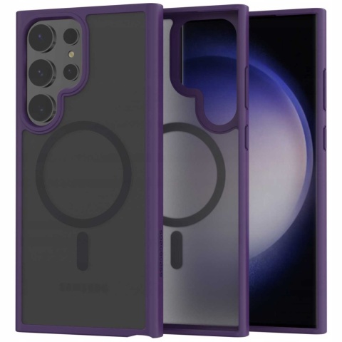 Spacecase Hybrid Mag Galaxy S23 Ultra purple