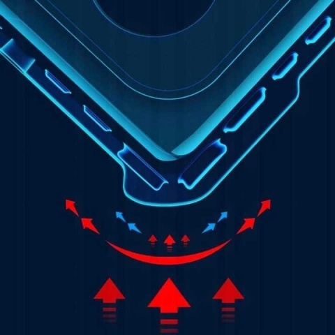 Spacecase Beetle Redmi Note 8T czarny