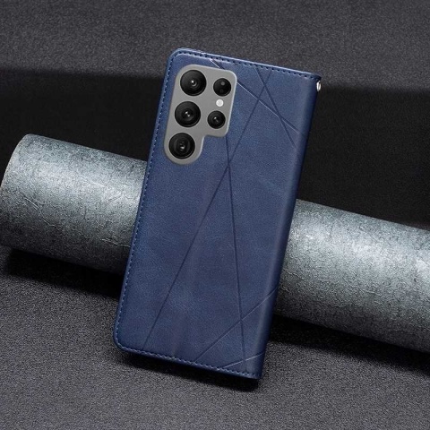 Origami Wallet Galaxy S24 Ultra blue