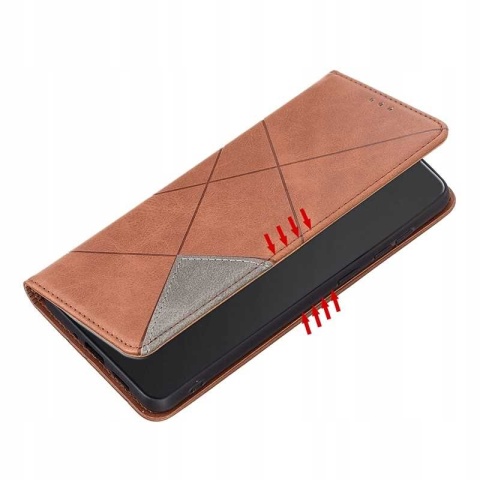 Origami Wallet Galaxy S24 Ultra brown