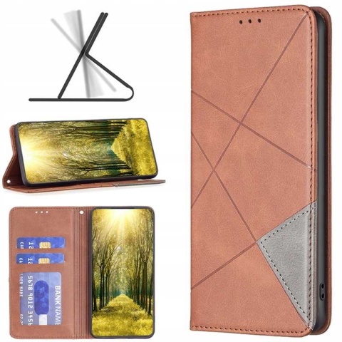 Origami Wallet Galaxy S24 brown