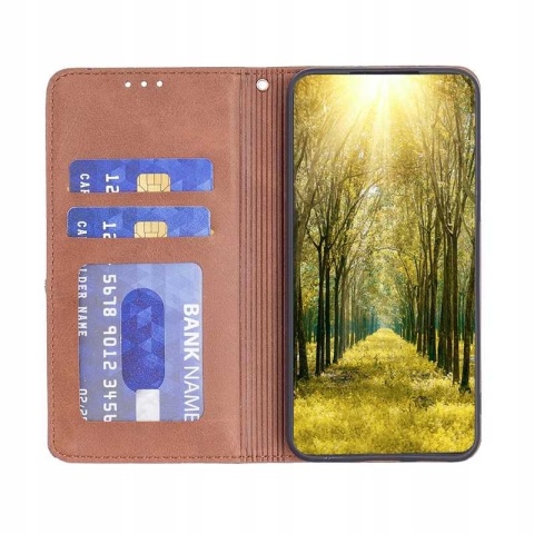 Origami Wallet Galaxy S24 brown