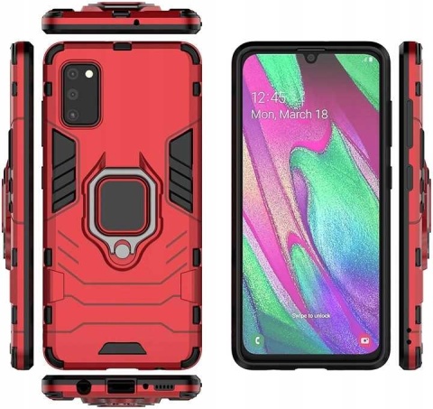 Spacecase X-Ring Galaxy A41 czerwony