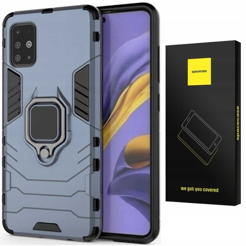 Spacecase X-Ring Galaxy A51 niebieski