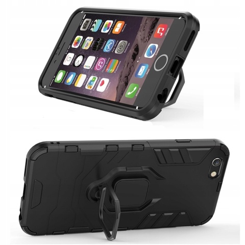 Spacecase X-Ring iPhone 6/6s czarny