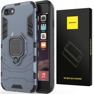 Spacecase X-Ring iPhone 7/8/SE 2020 niebieski