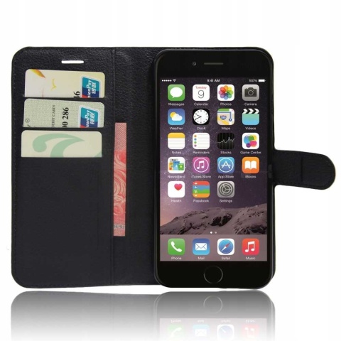 LITCHI iPhone 7/8 Plus czarny