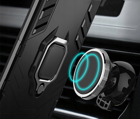 Spacecase X-Ring Huawei P20 czarny