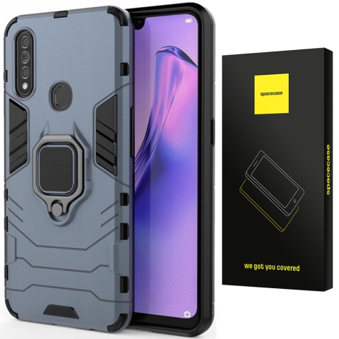 Spacecase X-Ring Oppo A31 niebieski