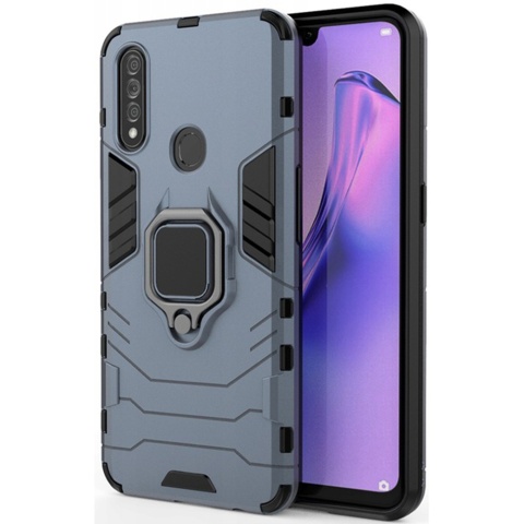 Spacecase X-Ring Oppo A31 niebieski