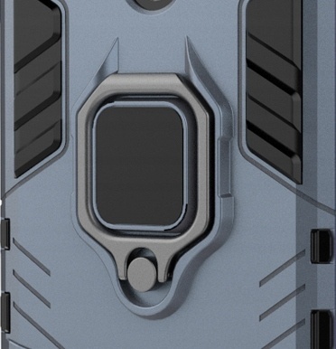 Spacecase X-Ring Oppo A31 niebieski