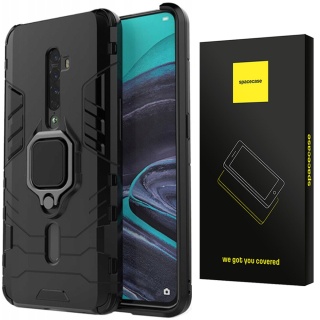 Spacecase X-Ring Oppo Reno 2 czarny