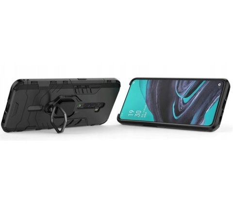 Spacecase X-Ring Oppo Reno 2 czarny