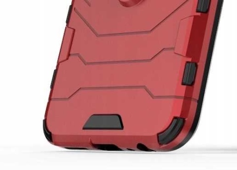 Spacecase X-Ring Realme 6 czerwony