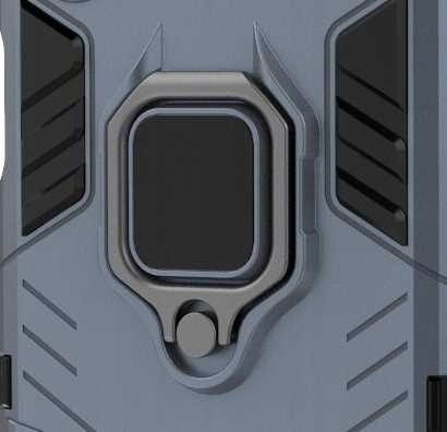 Spacecase X-Ring Realme 6 niebieski