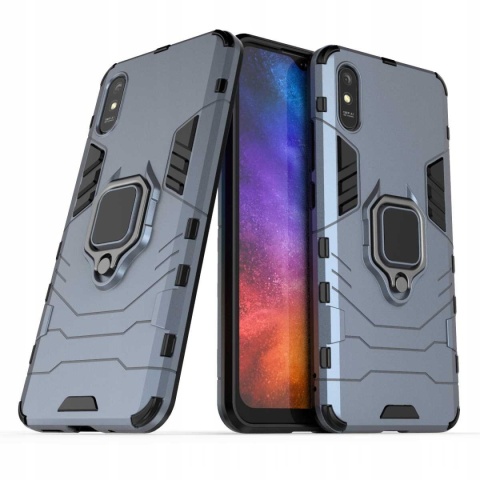 Spacecase X-Ring Redmi 9A / 9AT niebieski