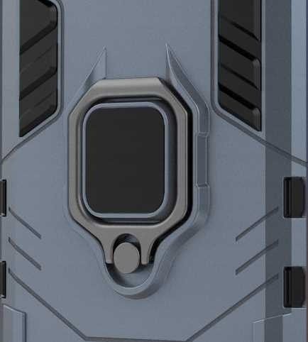 Spacecase X-Ring Redmi 9A / 9AT niebieski