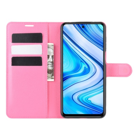 LITCHI Redmi Note9s/9 Pro Różowy