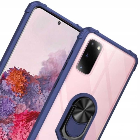 Spacecase AirRing Galaxy S20 niebieski