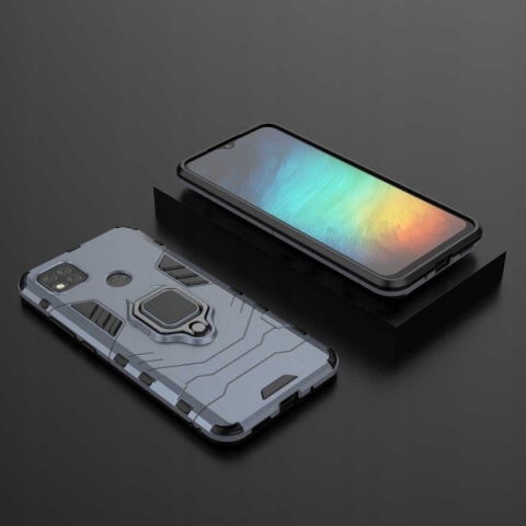 Spacecase X-Ring Redmi 9C/10A niebieski