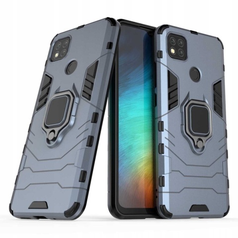 Spacecase X-Ring Redmi 9C/10A niebieski