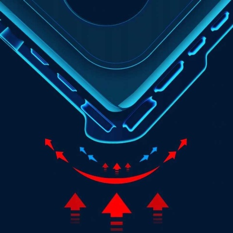 Spacecase Beetle Realme X50 czarny