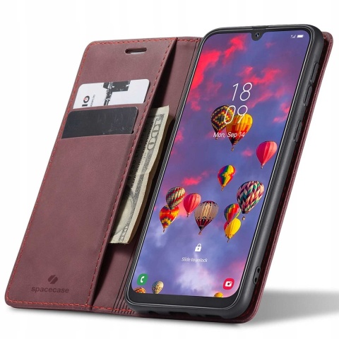 Spacecase Wallet Galaxy A50 red