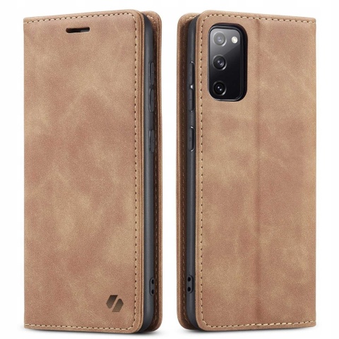 Spacecase Wallet Galaxy S20 FE light brown