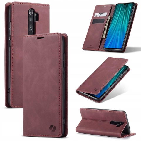 Spacecase Wallet Redmi Note 8 Pro red