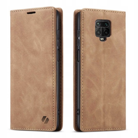 Spacecase Wallet Redmi Note 9S/9 Pro light brown