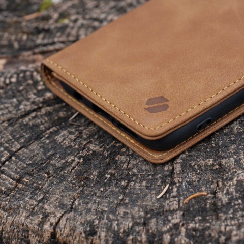 Spacecase Wallet Redmi Note 9S/9 Pro light brown