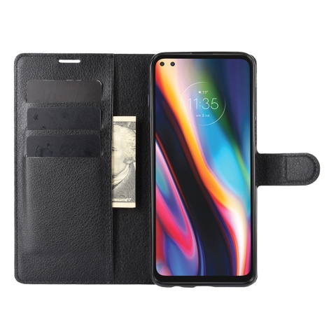 LITCHI Moto G 5G Plus czarny