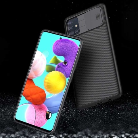 NILLKIN CamShield Galaxy A51 czarny