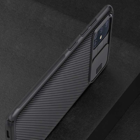 NILLKIN CamShield Galaxy A71 czarny