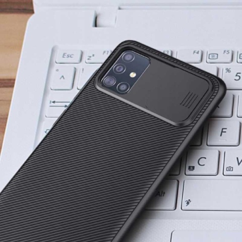 NILLKIN CamShield Galaxy A71 czarny