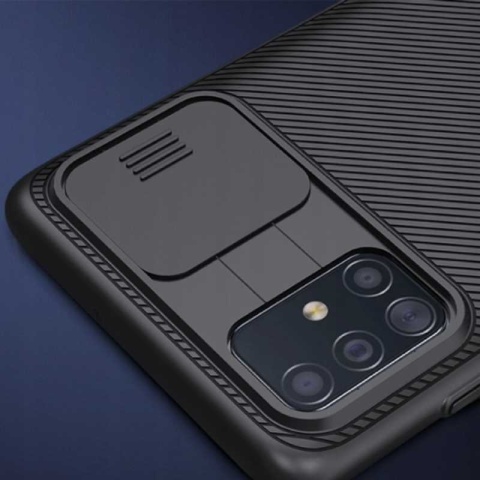 NILLKIN CamShield Galaxy A71 czarny