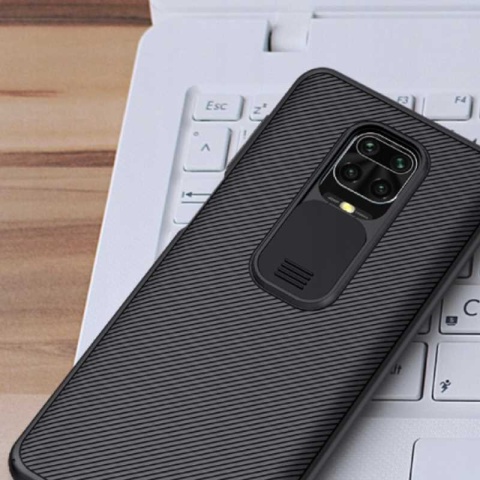 NILLKIN CamShield Redmi Note 9S/9 Pro czarny