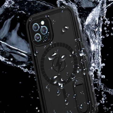 RED PEPPER MagSafe iPhone 12 Pro Max czarny