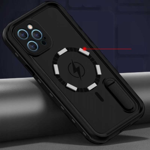 RED PEPPER MagSafe iPhone 12 Pro Max czarny