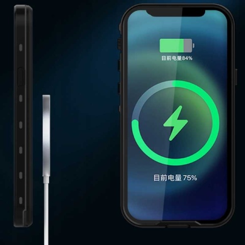 RED PEPPER MagSafe iPhone 12 Pro Max czarny